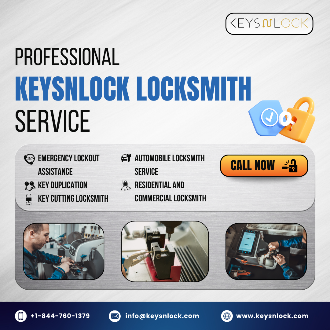 Peace Of Mind With Professional Locksmith Services